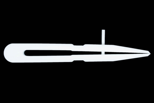 SPI Supplies PTFE Tweezers Sharp Ends 200 mm