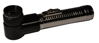 PEAK No. 1998 Light Scale Lupe, 7X, Flashlight Style Battery Size C Operated (Not Included)