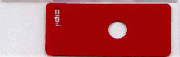 PTFE Printed Slides, 1 Well 8mm, 3 in x 1 in (76x25 mm) Box of 100