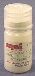 Polystyrene Latex Microspheres, 15 ml Vial, NIST Traceable, 0.11 &micro;m
