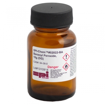 SPI-Chem Benzoyl Peroxide, 10 g, CAS #94-36-0