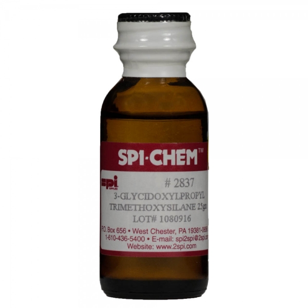 SPI-Chem (3-glycidoxypropyl) trimethoxysilane (3GTMO), 25g, CAS #2530-83-8 [CofC not available]