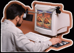 Screenscope Stereoscope Computer Monitor (CRT) Version