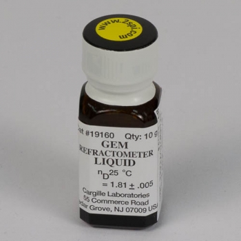 Cargille Gem Refractometer Liquid 10g