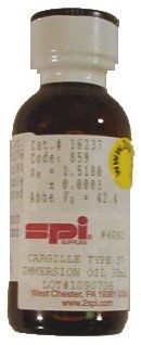 Type 37 Cargille Immersion Oil Viscosity 1250 centistokes for Microscopy