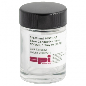 NO-VOC Silver Paint with Brush Applicator Cap, 1.0 troy oz.(31.0g)