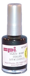 SPI Supplies Brand Glass Knife Boat Sealer Black 0.5 oz
