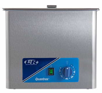 Ultrasonic Cleaner, L&amp;R Manufacturing Model Q-210 with timer, drain, and heater, 6 quart (5.7 liter)