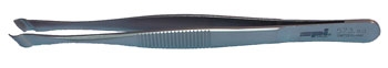 SPI-Swiss Component Tweezers Style 573 Antimagnetic Stainless Steel 120 mm