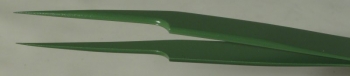 SPI-Swiss Brand PTFE Coated Tweezer Style #5a Needle Sharp High Precision Tips, Oblique