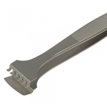 SPI-Swiss Wafer Style 6WF Tweezers, Antimagnetic Stainless Steel, 125mm