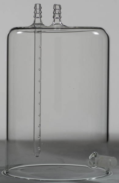 Pyrex Outer Chamber for Plasma Prep II and Plasma Prep III Systems