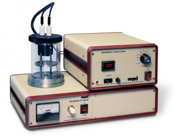 SPI Module Carbon Coater and Vacuum Base 110v 50/60 Hz CE Certified