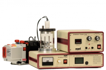 SPI Module Sputter Coater System w/ Etch Mode, Quartz TM and Pump, 110v 50/60 Hz