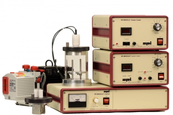 SPI-Module Sputter Coater with Carbon Module and Pump 110v 50/60 Hz CE Certified
