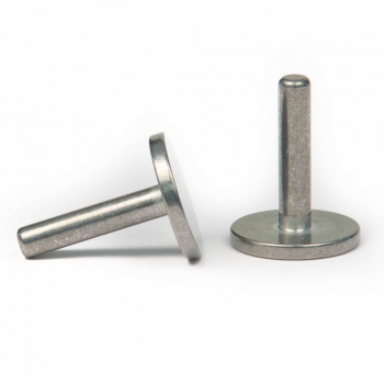 SPI Supplies Pin-Type SEM Mounts, 12.7x15 mm, Aluminum, Luster Finish