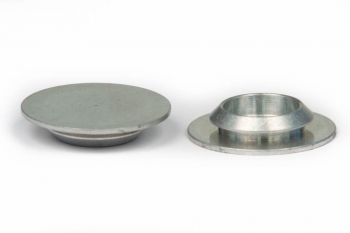SPI Supplies Cylindrical SEM Mounts, 32 mm, Aluminum, Luster Finish