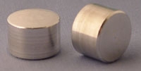 SPI Supplies Cylindrical SEM Mounts, 15x15 mm, Aluminum, Lathe Finish