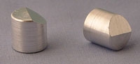 SPI Supplies 30&deg; Angled SEM Mounts, 9.5 mm, Aluminum, Lathe Finish