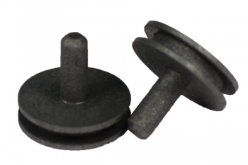 SPI Supplies Pin-Type SEM Mounts, 12.7x8 mm, Pure Carbon, Standard Finish