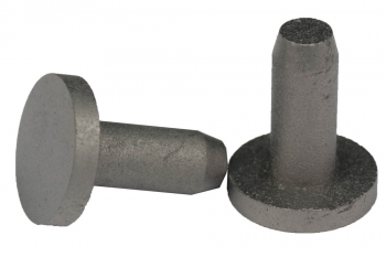 Pin-Type SEM Mounts, 14.3x16 mm, Pure Carbon, Ultra-Smooth Finish, Pack of 10