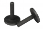 SPI Supplies Pin-Type SEM Mounts, 12.7x15 mm, Pure Carbon, Standard Finish, Pack of 10