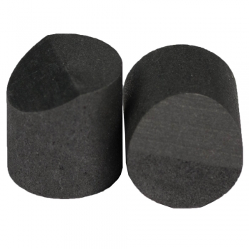 SPI Supplies 30&deg; Angled SEM Mounts, 9.5 mm, Pure Carbon, Standard Finish