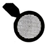SPI Supplies Brand Holey SiO Coated TEM Grids 200 Mesh Gold Grid with Handle Pack of 25