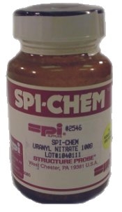 SPI-Chem Uranyl Nitrate (Depleted Uranium), Hexa-Hydrate, CAS #13520-83-7