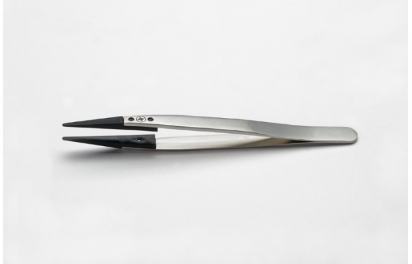 SPI-Swiss Style #2A Tweezer with Carbon Fiber Reinforced PVDF Polymer Tips