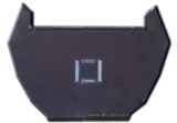 Silicon Half Grid - Lift Out Grid with Continuous Surface, Pkg 10