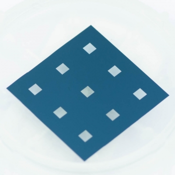 SPI Multi-Frame Array 7.5mm Square Frame 3x3 Array 100 nm Si3N4 2.0 mm Window 200&micro;m Silicon