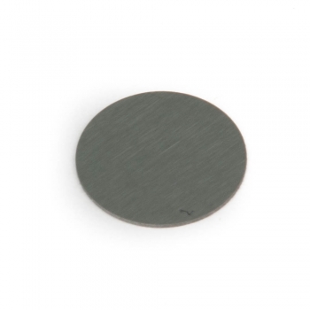 SPI Supplies Beryllium Planchet, 9.5 mm Diameter x 0.25 mm Thick, CAS #7440-41-7