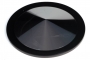 Sigradur G Glassy Carbon (Vitreous) Crucible Lid Diameter 90mm, Base 71mm, Height 17mm