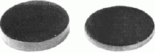 SPI Supplies Pyrolytic Graphite Planchets, 25.4 mm Diameter x 1.6 mm Thick
