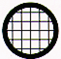 SPI Supplies Brand TEM Grids, 50 Mesh Nickel, 3.05 mm, Emicron Design, Vial of 100