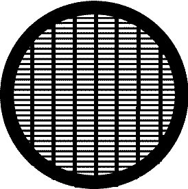 SPI Supplies Brand Parallel Bar TEM Grids Style 75/300 Pd/Cu Vial of 100 Grids