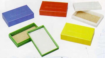 SPI Supplies Brand 25 Slide Box, Cork Bottom