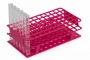 SPI Supplies Full Size Test Tube Racks,16 mm Polypropylene 72 Places 127x250x70mm Magenta, 8