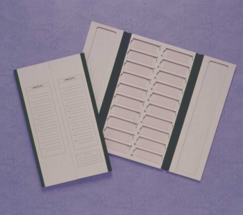 SPI Supplies Brand Slide Tray, Cardboard, Holds Up to 20 Standard Microscope Slides