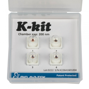 K-kit Sampler: (2) 200nm and (2) 2.0um chamber height
