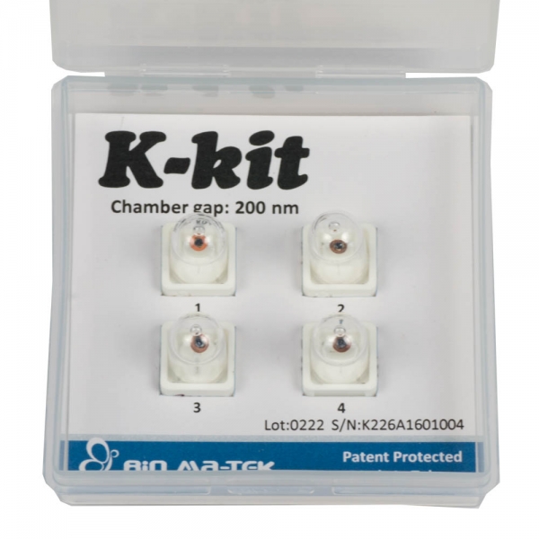K-kit Sampler: (2) 200nm and (2) 2.0um chamber height