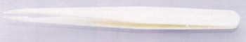 SPI-Swiss Style K7 White Plastic Tweezers, Glass Fiber PET, Nonconductive