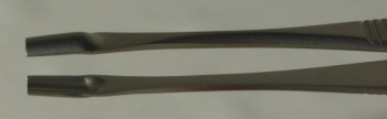 SPI-Swiss Component Tweezers Style 571 Antimagnetic Stainless Steel 120 mm