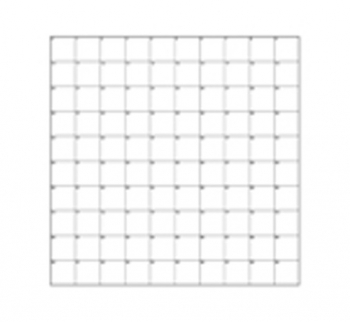 Correlative Microscopy Coverslips, 10x10 Grid of 1mm Squares, Pack 25