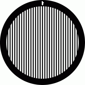 SPI Supplies Brand Parallel Bar TEM Grids Style G300P Gilded Nickel Vial of 100 Grids