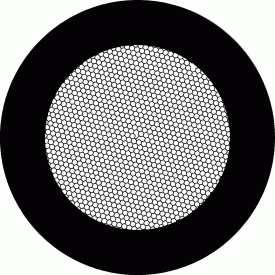 SPI Supplies Slim-Bar 400 Mesh Copper Grids G400HH Fine Hexagonal Mesh Vial of 100