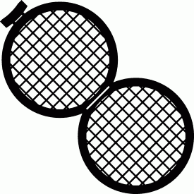 SPI Supplies Brand 100/100 Folding Double TEM Grid, Copper, Vial of 100 Grids