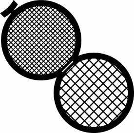 SPI Supplies Brand 10/200 Folding Double TEM Grid, Pd/Cu, Vial of 100 Grids