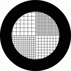 SPI Supplies Slim-Bar Variable Quadrant Copper Grids GVHS Fine Square Mesh Vial of 100